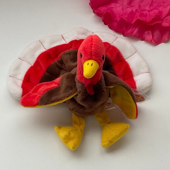 Vintage Very Rare TY Beanie Baby  GOBBLES the Turkey - Picture 5 of 7